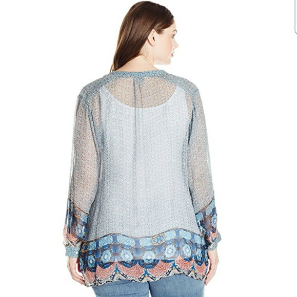 Lucky Brand  Button Down Blouse - Picture 2 of 8